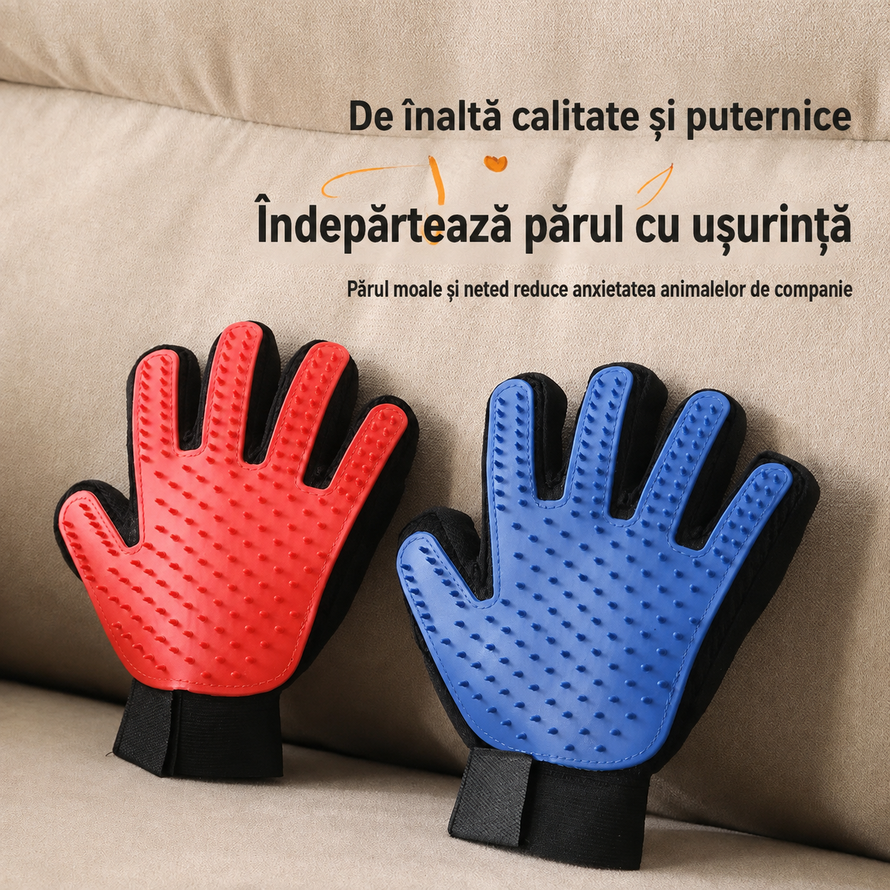 Manusa pentru indeparterea blănii