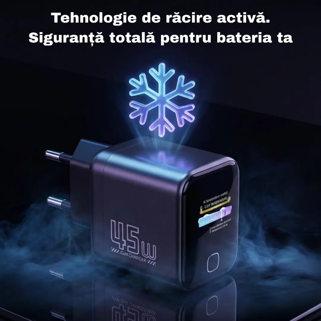 Incarcator 45w cu Inteligenta Artificiala