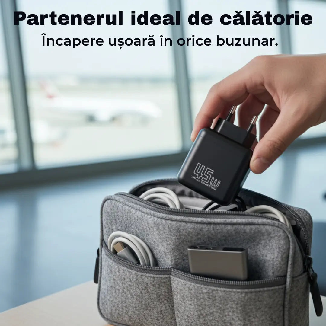 Incarcator 45w cu Inteligenta Artificiala