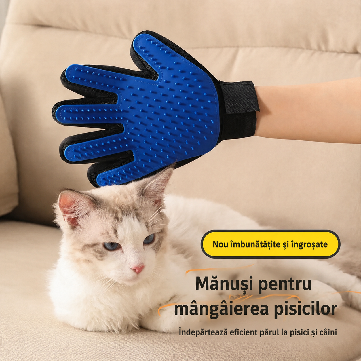 Manusa pentru indeparterea blănii